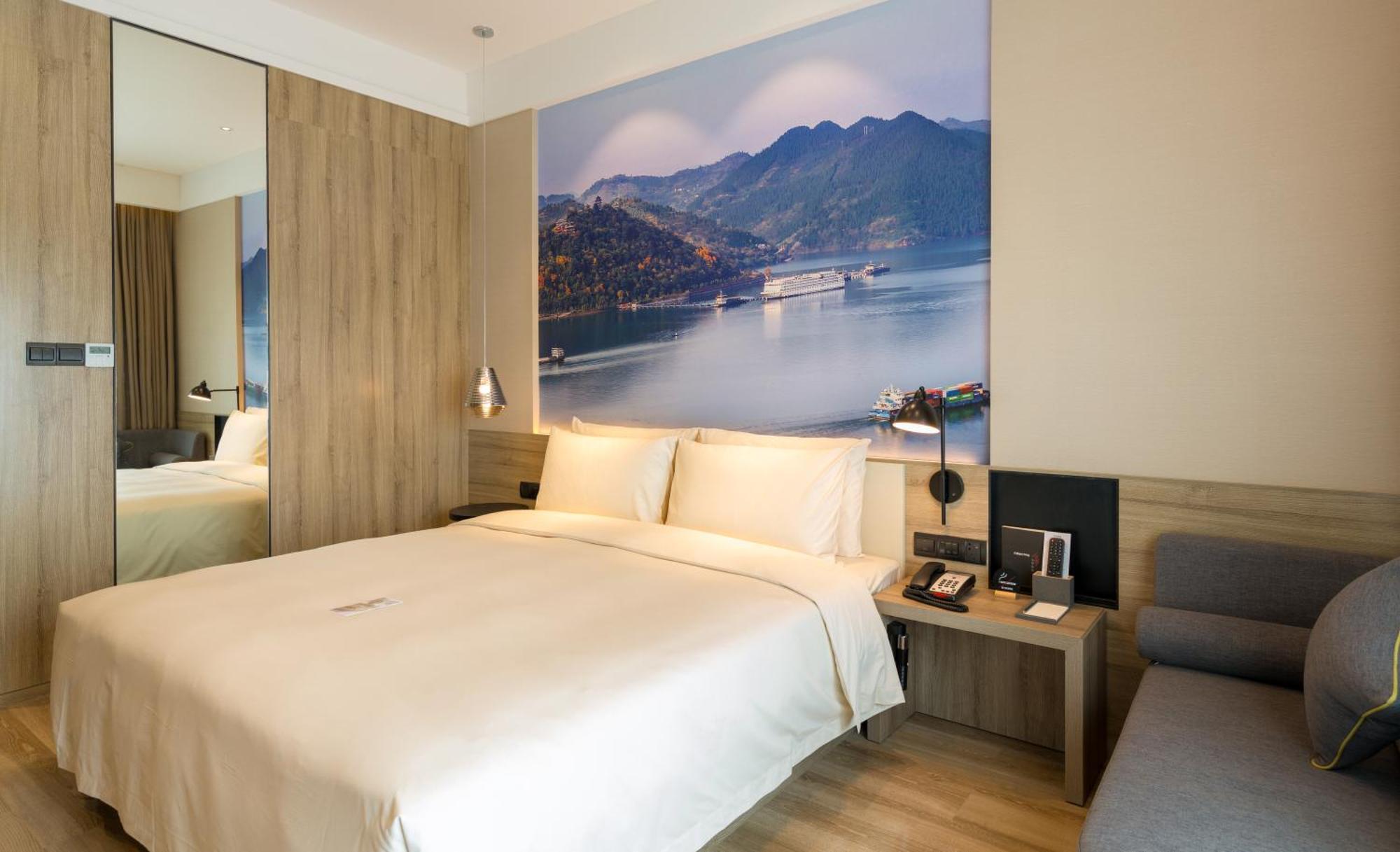 Atour Hotel Chongqing Hongyadong Riverview Exterior foto