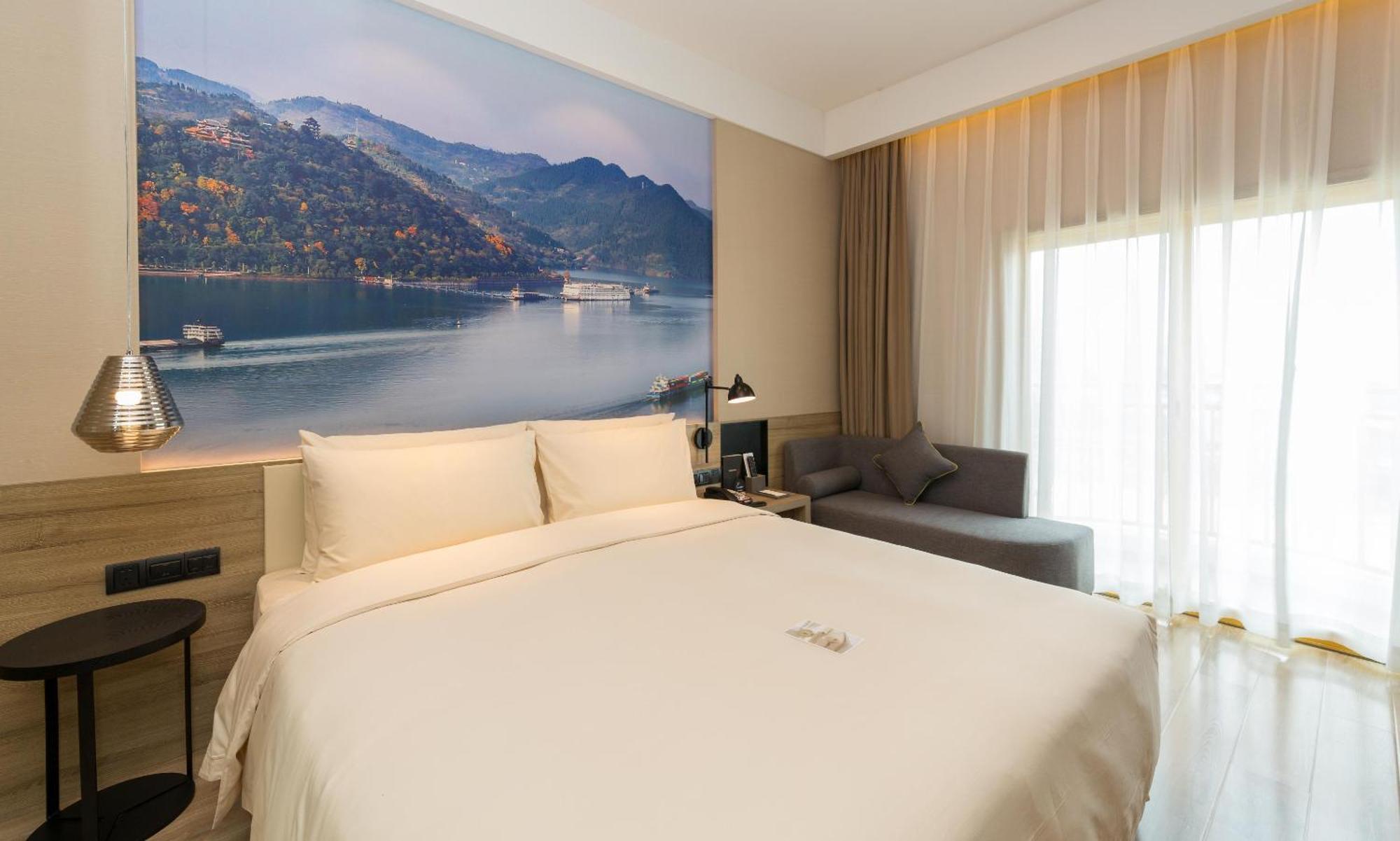 Atour Hotel Chongqing Hongyadong Riverview Exterior foto